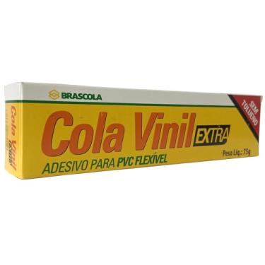 Imagem de Cola Vinil sem Tolueno 75G, Brascola 406885, Branco