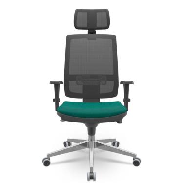 Imagem de Cadeira Brizza Presidente Tela Verde