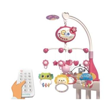 Imagem de Móbile Para Berço De Bebê Com Luzes, Música, Projeção E Controle Remot