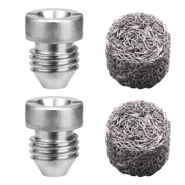 Imagem de Ferramenta diária de 1,1 mm de orifício para canhão de espuma e máquina de espuma, bico de reposição de rosca e filtro de malha para neve, lança de espuma 3000 PSI