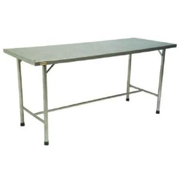 Imagem de Mesa Total Aço Inox 430 Fritomaq 150x70cm