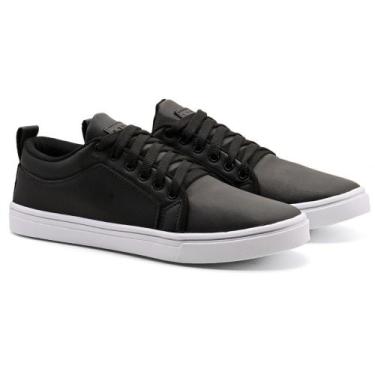 Imagem de Tênis Sapatênis Casual Masculino Social Estilo Moderno  - Lala, Preto,