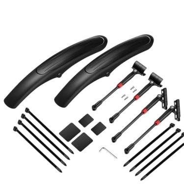 Imagem de Para-lama de bicicleta de montanha com liberação rápida para pneus dianteiros e traseiros de 26 a 29 polegadas. Peças para bicicleta MTB.(ALT-056)