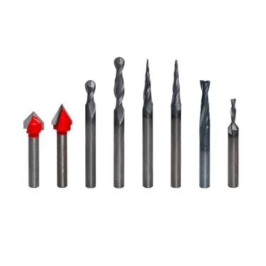 Imagem de Conjunto de 8 peças CNC Roteador Freud para uso geral (87-208)