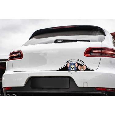 Imagem de Adesivo para Carro Espião Tom e Jerry - Lojinha da Luc Adesivos