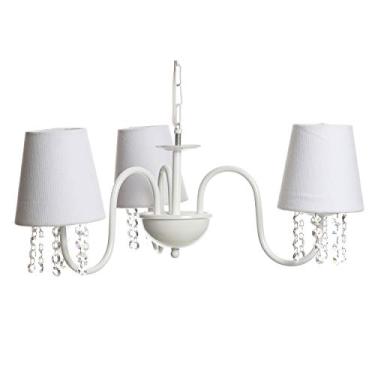 Imagem de Lustre 3L Cristais Quarto Bebê Infantil Menina Menino