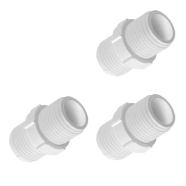 Imagem de Niple Conexão Duplo 1/2" x 1/2" PVC Linha Roscável | Utilimix | 03 un