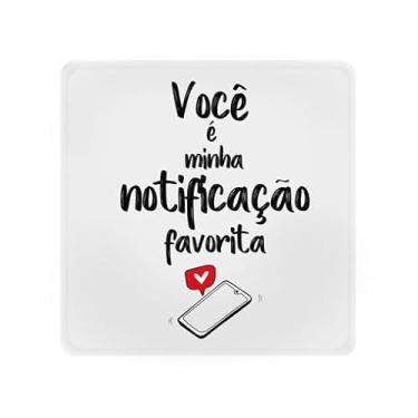 Imagem de Luminária Box Slim Minha Notificação Preferida USB – Iluminação Decorativa Bivolt com LED – Luz Suave para Quarto e Escritório