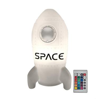 Imagem de Luminária Pendente Foguete com Controle Remoto
