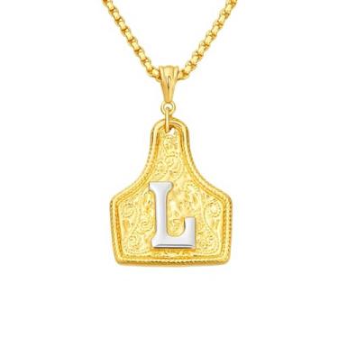 Imagem de rgwtgkyh Colar feminino com fivela de cinto prata com pingente de letra inicial ocidental delicado colar com pingente de letra personalizada joias presentes para cowgirl cowboy, Large, Metal, Sem