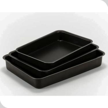 Imagem de Jogo Conjunto de Assadeiras Altas Fornerie Antiaderente Marcolar 3 Peç