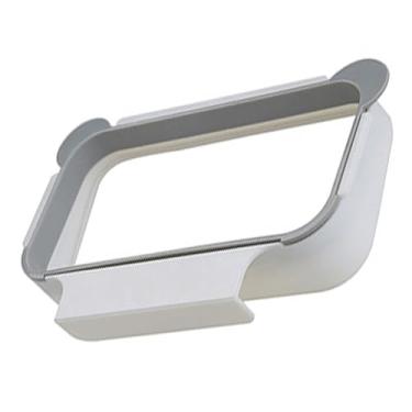 Imagem de GLOGLOW Suporte de Saco de Lixo, Rack de Armazenamento de Saco de Lixo Em Forma de Panda para Armário de Cozinha, Pia do Banheiro, Com Design Traseiro de Material ABS, Gancho de Porta