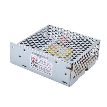 Imagem de Mean Well 35W Fonte De AlimentaçãO Chaveada De SaíDa úNica Rsp Mean Well 24v Fonte De AlimentaçãO Meanwell Transformador 24vac Trilho Din 12V 3A (RS-35-12 12V/3A/36W/Enclosed Power)