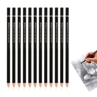 Imagem de Borracha para Lápis | 12 Unidades de Material de Precisão para Uso Manual | Apagador para Desenho - Para Uso Doméstico e Profissional em Casa, Escritório, Escola e Estúdio