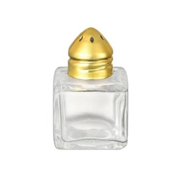 Imagem de Frasco de tempero durável de vidro transparente com tampa para piquenique (estilo 2)