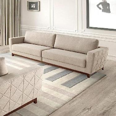 Imagem de Sofá 2 Lugares 280cm Braga Raízes Bege