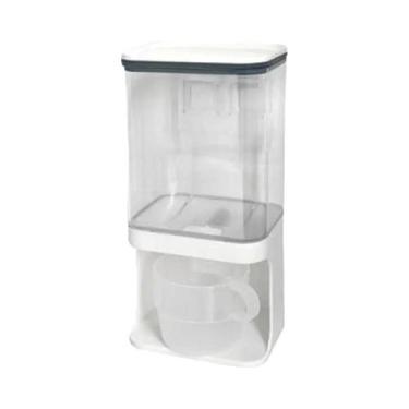 Imagem de Dispensador De Detergente E Amaciante Transparente De 1,5L Montado Na 