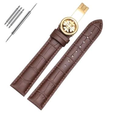 Imagem de RORFFK Pulseira de couro genuíno para PP Patek Philippe Grenade 5167Ax 20 mm, 21 mm, 22 mm, pulseira masculina e feminina, 19mm, Ágata