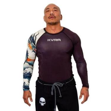 Imagem de Rash Guard Masculina KVRA HP Dragon GG-Masculino