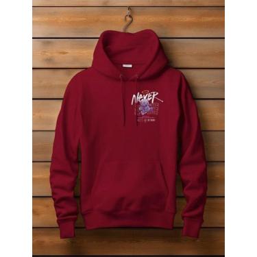 Imagem de Moletom Bear Never Say Never Blusa de Frio Flanelada - ImperiumStore, 