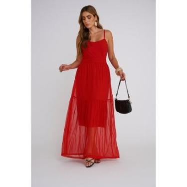 Imagem de Vestido Longo Alcinha D Bell Outlet Tule-Feminino