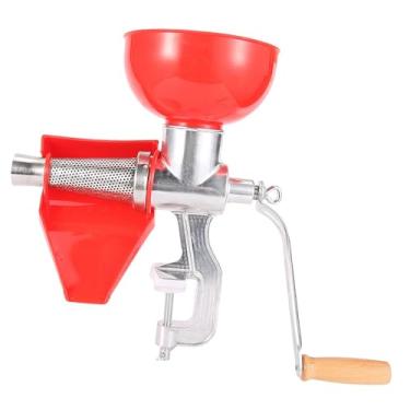 Imagem de Cosiki Espremedor Grosso Manual de Liga de Alumínio para Frutas Tomate Limão Laranja, Ferramenta de Cozinha de Alta Capacidade para Casa ou Bar de Sucos, Filtro de Aço Inoxidável, Economia de