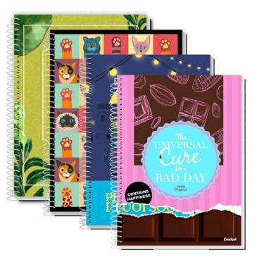 Imagem de Caderno Feminino Universitário Capa Dura 20 Matérias My Collection Sor