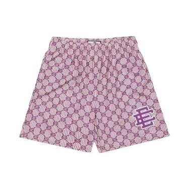 Imagem de Shorts Esportivos Casuais Masculinos De Verão Em Malha Respirável Eric