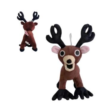 Imagem de Brinquedos De Pelúcia De Animais Da Floresta (Veado, Coruja, Cabra) - 