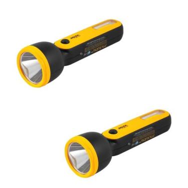 Imagem de Kit C/ 2 Lanternas Recarregável 80-100 Lúmens - Vonder