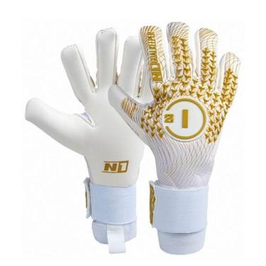 Imagem de Luva de Goleiro Profissional N1 Scorpius 2.0 - N1 Goalkeeper, Dourado,