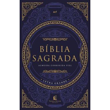 Imagem de Livro - Bíblia ACF Tesouro Sagrado, Letra Grande, Capa dura, Leitura P