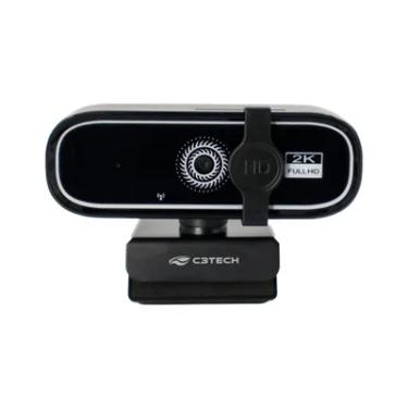Imagem de Câmera Webcam C3tech Qhd 2k - Wb-200bk