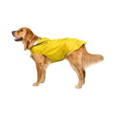 Imagem de Capa De Chuva Refletiva Impermeável Para Cães, 9 Tamanhos, Pequeno, Mé
