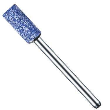 Imagem de Ponta Montada 5Mm Abrasiva Azul Haste 3Mm Micro Retífica