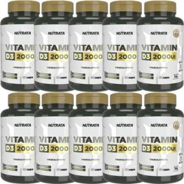 Imagem de Kit 10X Vitamina D3 - 60 Cápsulas - Nutrata-Masculino