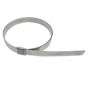 Imagem de Braçadeiras de mangueira Center Punch Clamp Band 201 em aço inoxidável