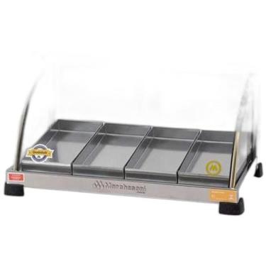 Imagem de Estufa Para Salgado Curva 4 Bandejas Ouro 220V Marchesoni