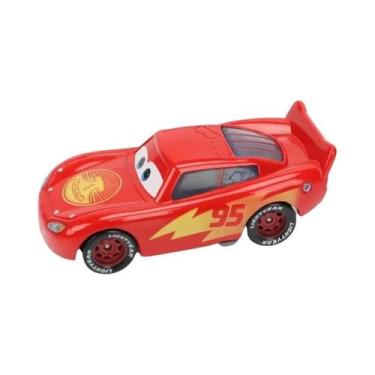 Imagem de Brinquedo Lightning McQueen Disney Pixar Cars 155 Metal Diecast Presen