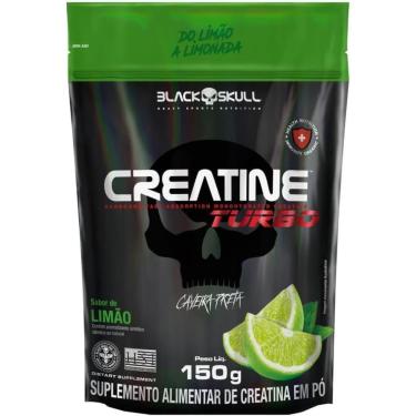 Imagem de Creatina Monohidratada Black Skull Turbo 150g Refil Energia, Força e Massa Muscular-Unissex