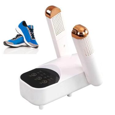 Imagem de Secador de Tenis Sapato Eletrico Meia Calçado Bota Temporizador Multit