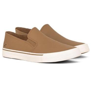 Imagem de Tênis Masculino Slip On Colcci Couro Leather Casual Elástico Confortável 0224-Masculino