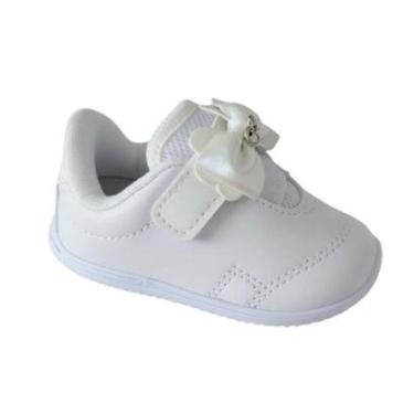 Imagem de Tênis Kidy Baby Meu Primeiro Passo Lacinho Confortável e Seguro-Feminino
