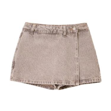 Imagem de Shorts Saia Hering Infantil Em Sarja Estonada-Feminino