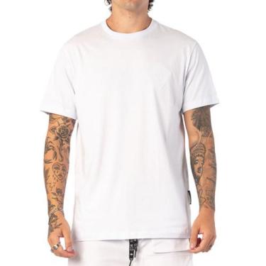 Imagem de Camiseta Mcd Pipa Bordado Branco, GG, Branco