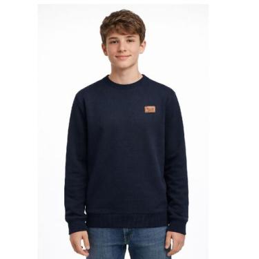 Imagem de Suéter Infantil Blusa De Frio Menino Estilosa Red Nose Com Gola Redond