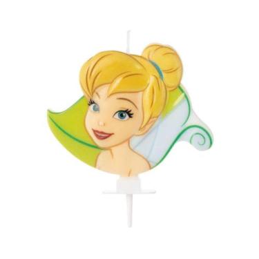 Imagem de Vela Aniversário Fada Sininho Peter Pan Disney - 01 unid - Silverfesta