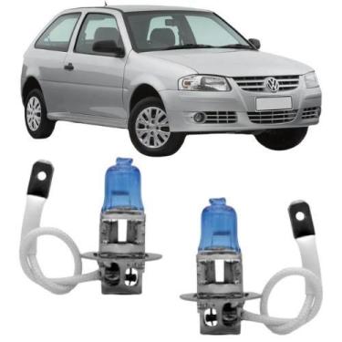 Imagem de Super branca farol milha volkswagen gol g4  2006 ate 2013 - VELOX TIGE