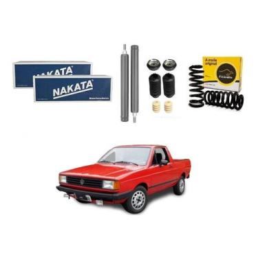 Imagem de Kit Amortecedor Mola Dianteira Saveiro 1.6 1.8 1988 A 1990 - Nakata