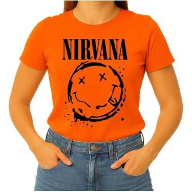 Imagem de Camisa Camiseta de Algodão Masculina Feminina Unissex Banda De Rock Ni